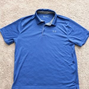 Under Armour Men's Blue Polo Shirt